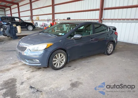 2014 Kia Forte Ex from USA, damaged, VIN KNAFX4A80E5054309